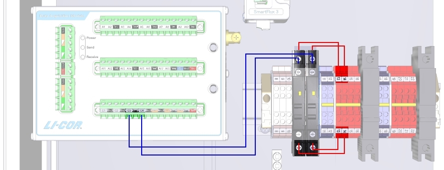 CNF4 heater and ventilator wiring