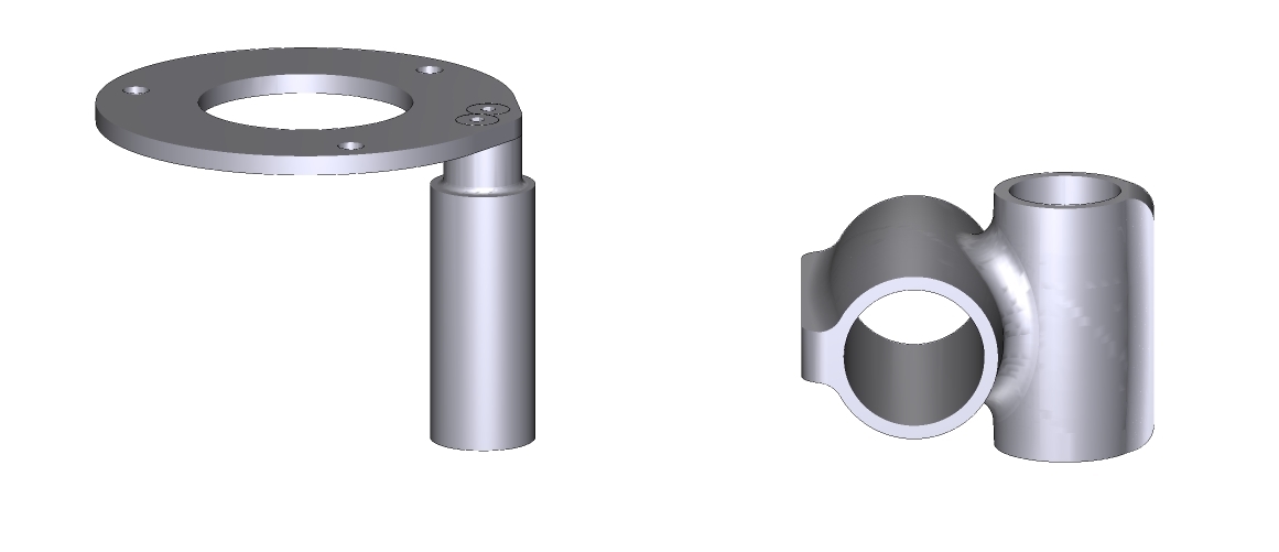 Gill WindMaster Mounting post and crossover fitting