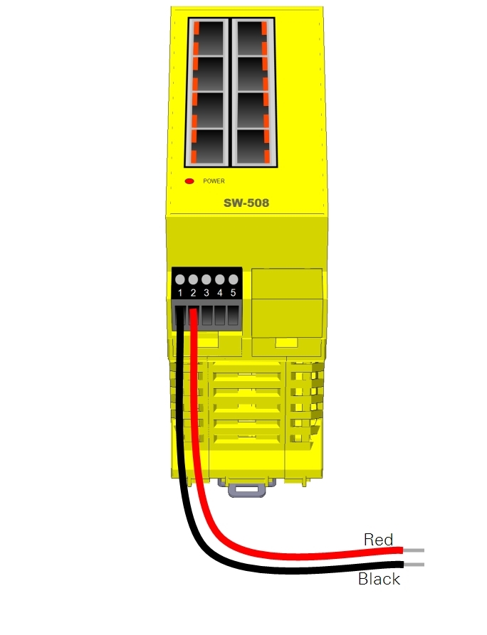 Brainboxes power wires