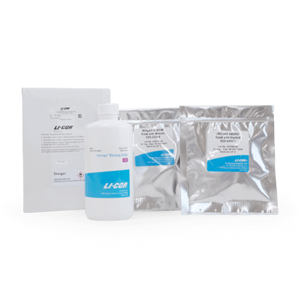 Western Blotting Kit with IRDye 680RD Goat anti-Rabbit.